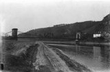 Most Arcivévody Štěpána (řetězový most) v roce 1910