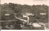 Řetězový most postavený V. Lannou v roce 1848 na Podolsku