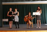 Zleva: Michaela Blažková, Barbora Kolísková, Kristýna Zítková, Markéta Houdková. Foto R. Krekule.